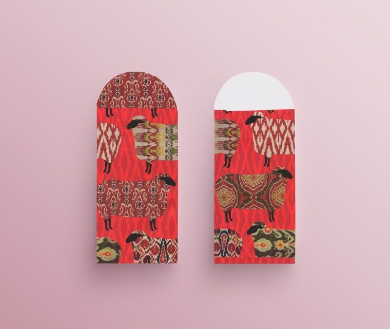 【羊来了】红包- CASHmere < 6入> - 红包/春联 - 纸 红色