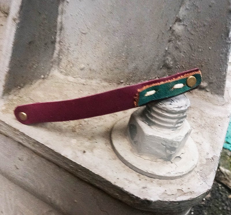 Sienna真皮发夹发饰 - 发饰 - 真皮 绿色