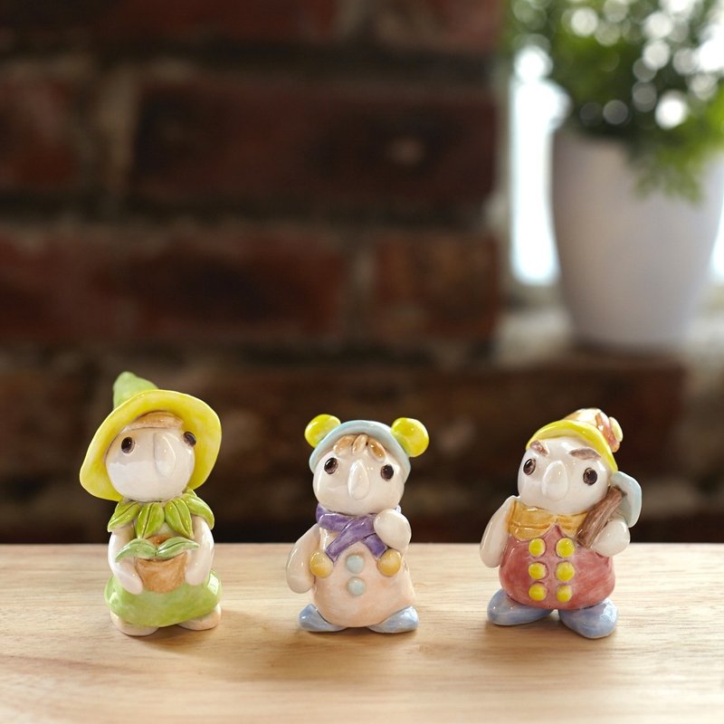 手工陶作－ 性格小矮人 - 其他 - 其他材质 多色