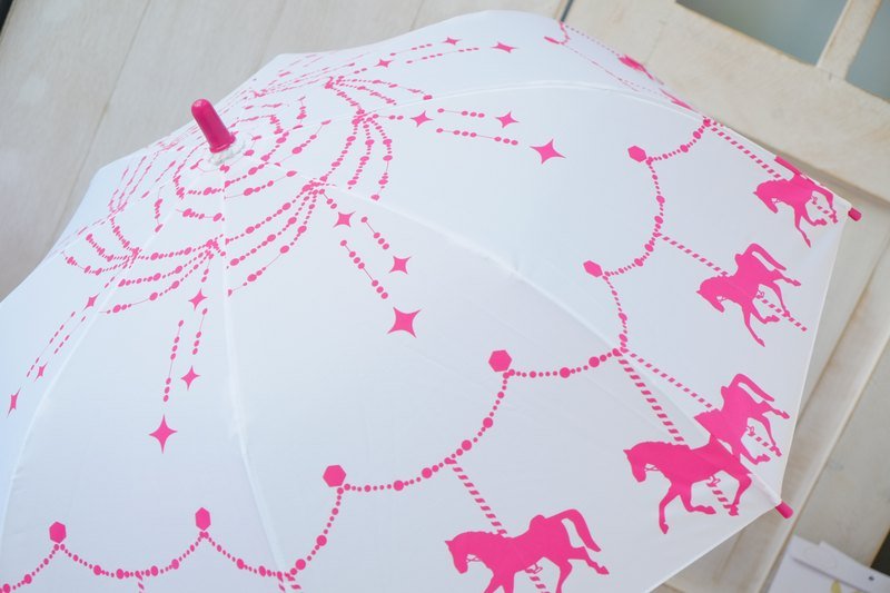 {孩子气。儿童雨伞/阳伞} 旋转木马 - 其他 - 防水材质 粉红色