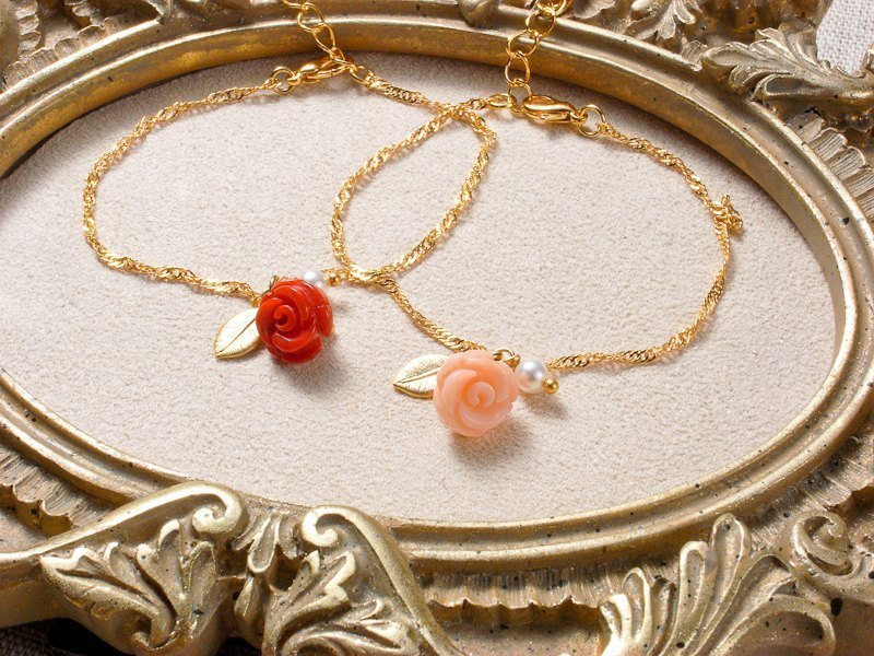 ROPEshop之【蔷薇藤蔓】系列手链。 - 手链/手环 - 其他金属 金色