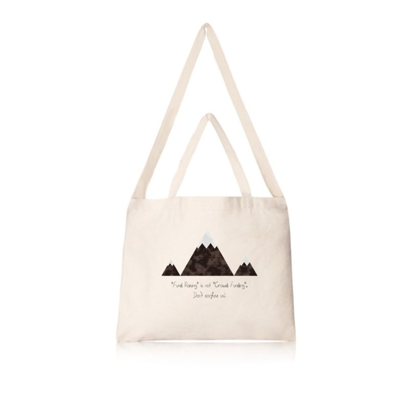 登山?! 别混淆我 横式帆布包 - 侧背包/斜挎包 - 其他材质 