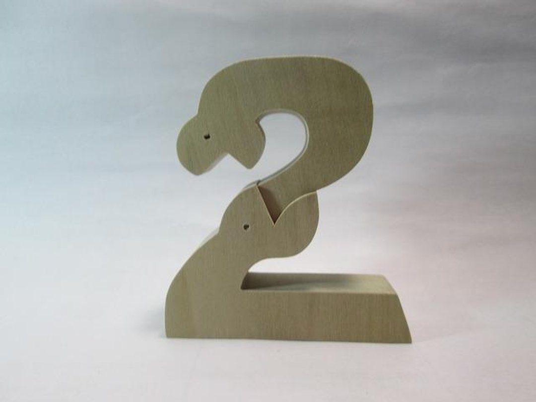 Child-rearing 12 Zodiac Parent-Child Snake Japan postage140 yen - 玩具/玩偶 - 木头 