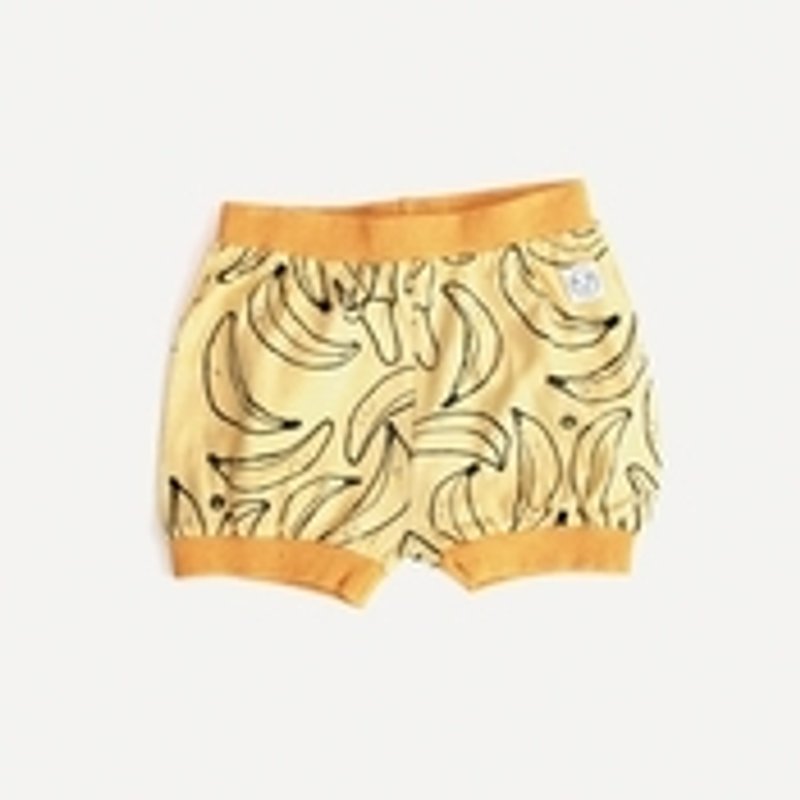 2014春夏 indikidual 满版香蕉小短裤/banana short - 其他 - 棉．麻 黄色