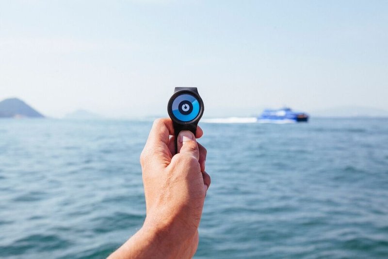 宇宙天空系列腕表CELESTE (黑/蓝, Black/Mono) - 女表 - 其他金属 黑色