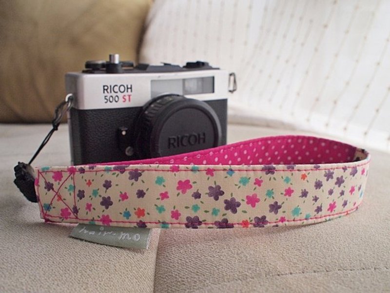 hairmo。桃红星星双拼单孔手腕带+快拆皮片组(小孔) - 证件套/卡套 - 其他材质 紫色