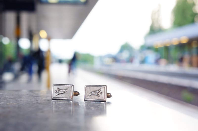 【C’est Cufflinks】德国严选Vintage古着袖扣 - 袖扣 - 其他金属 灰色