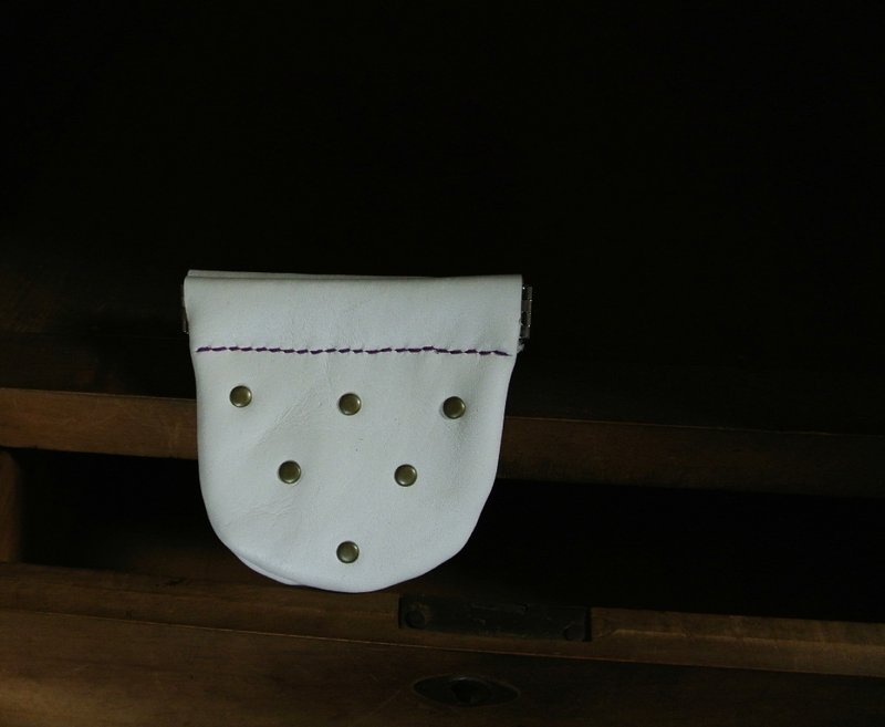 【 T - C 】皮革 复古 轻松压 零钱包 - 零钱包 - 真皮 