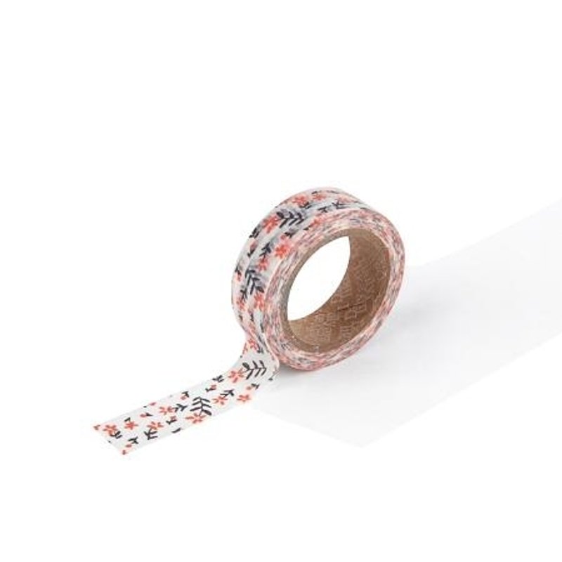Dailylike 单卷纸胶带11-wild flower,E2D83815 - 纸胶带 - 纸 多色