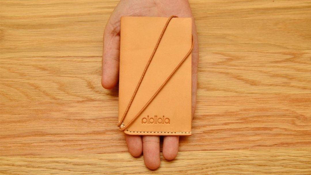 Business Card Holder 简约名片夹 - 文件夹/资料夹 - 真皮 金色