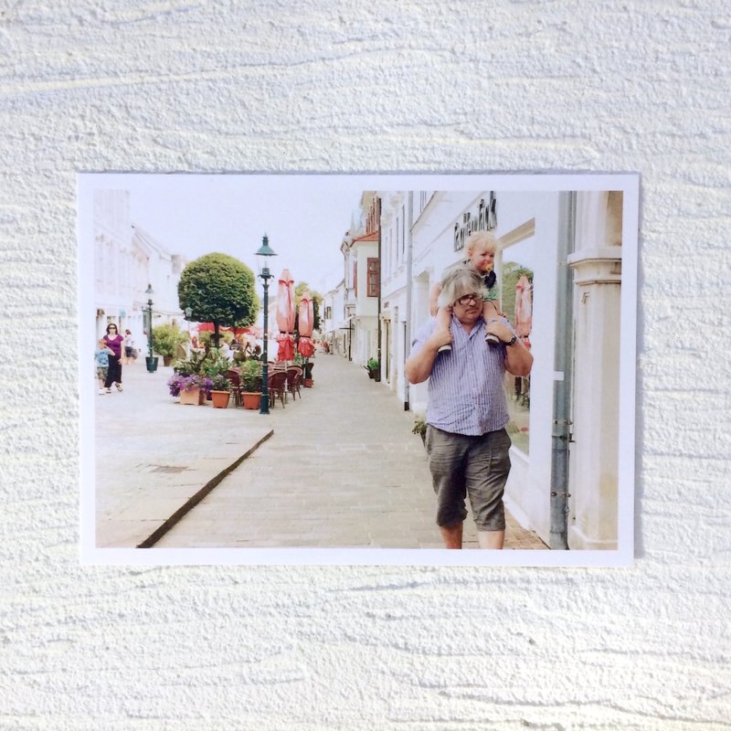 我背背你 明信片 - 卡片/明信片 - 纸 