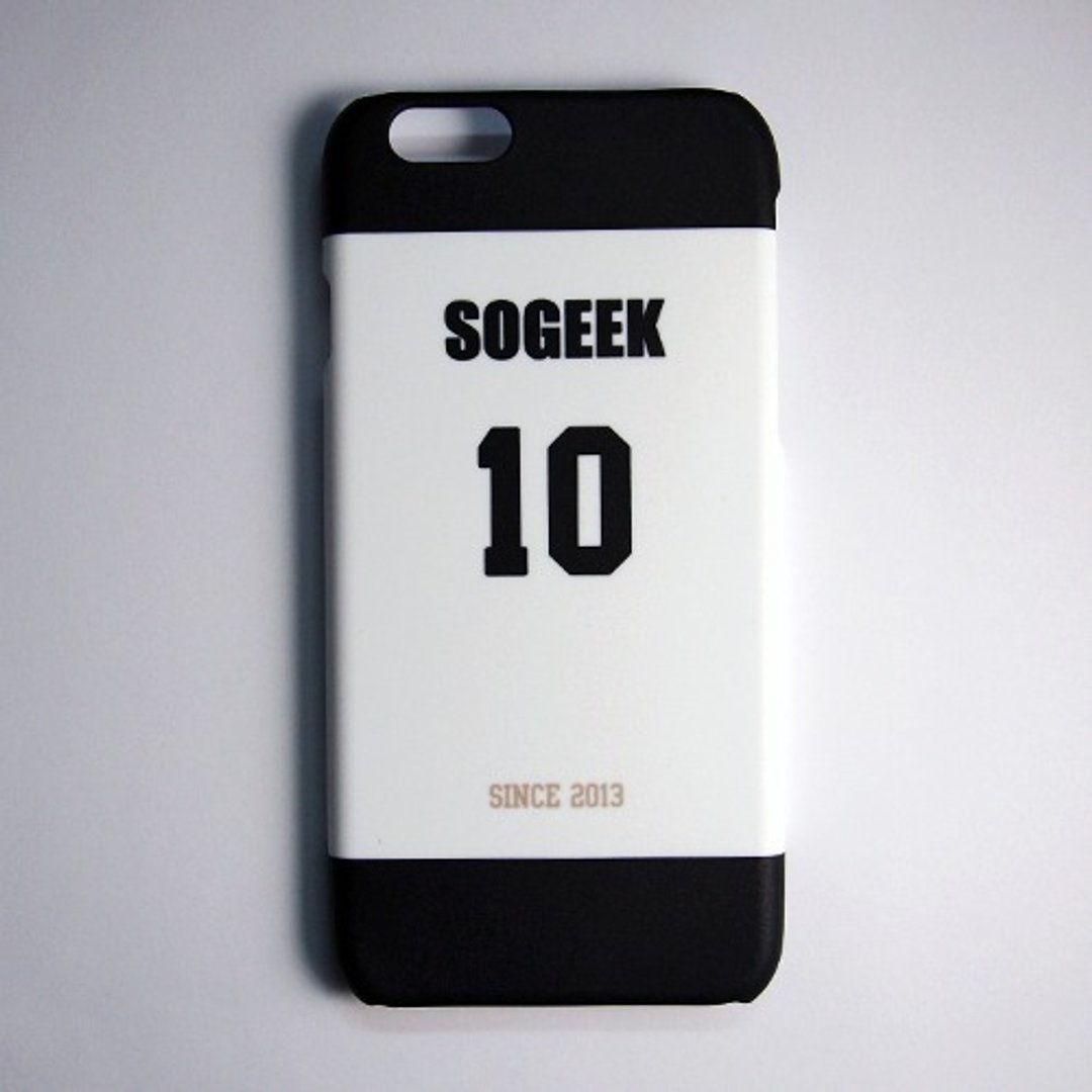 SO GEEK 手机壳设计品牌 THE JERSEY GEEK 球衣背号定制款 011 - 手机壳/手机套 - 塑料 黑色
