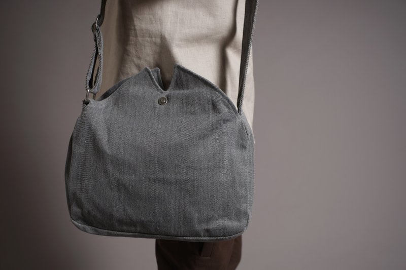 可调式鱼口单宁包 - 侧背包/斜挎包 - 其他材质 绿色