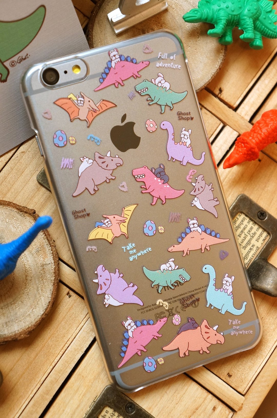 (售完)i6 plus / i6s plus手机壳-法斗侏罗纪(透明) - 手机壳/手机套 - 塑料 