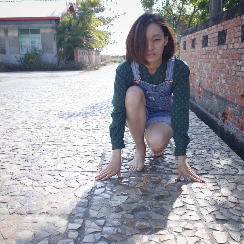 │千金难买早知道│点点水玉绿VINTAGE/MOD'S - 女装衬衫 - 其他材质 
