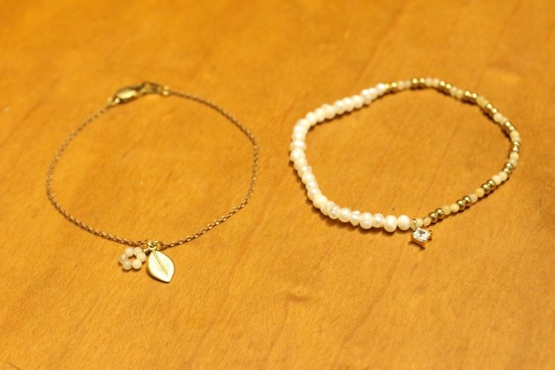 Hand in Hand  白沙 手环 （0193） - 手链/手环 - 宝石 