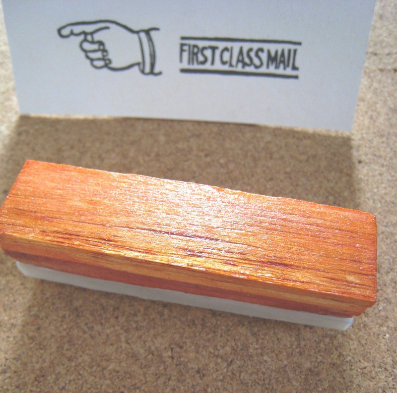 优先信件邮戳 - 其他 - 木头 