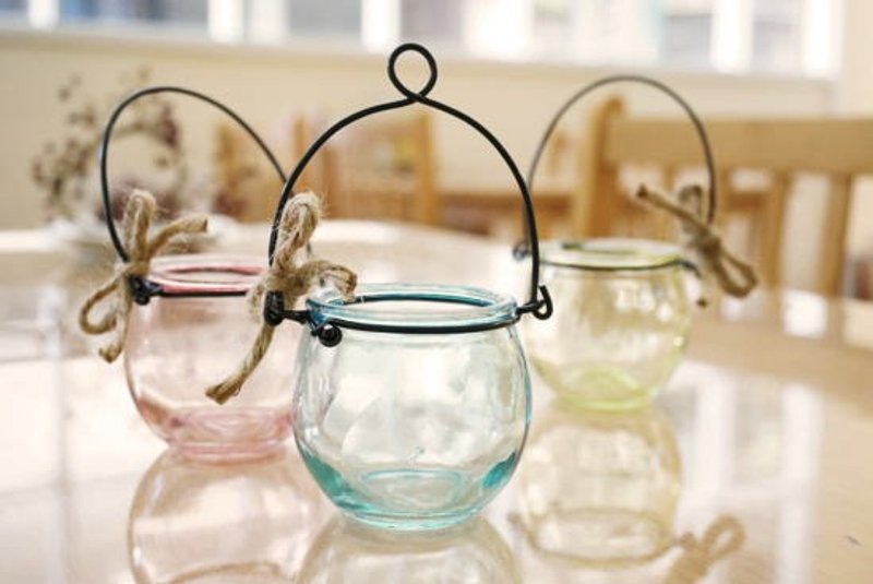 杂货日式怀旧-玻璃瓶 - 摆饰 - 玻璃 金色