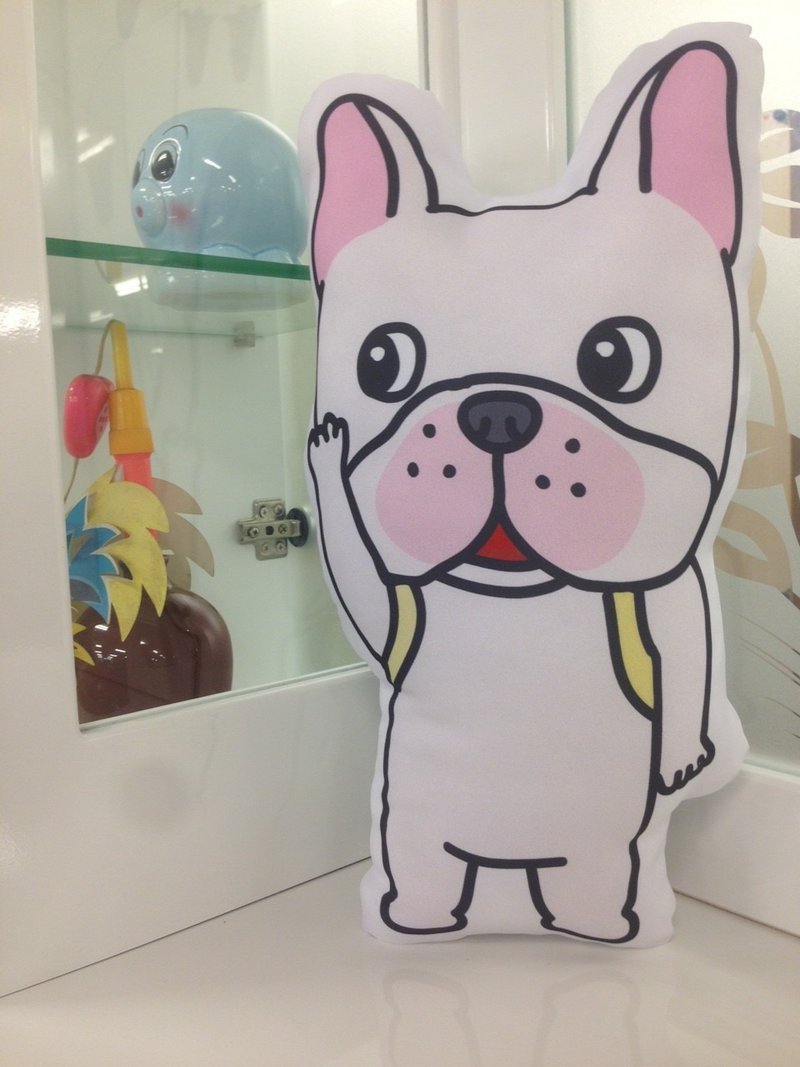 嗨小强 I  Hi John  抱枕 - 枕头/抱枕 - 其他材质 白色