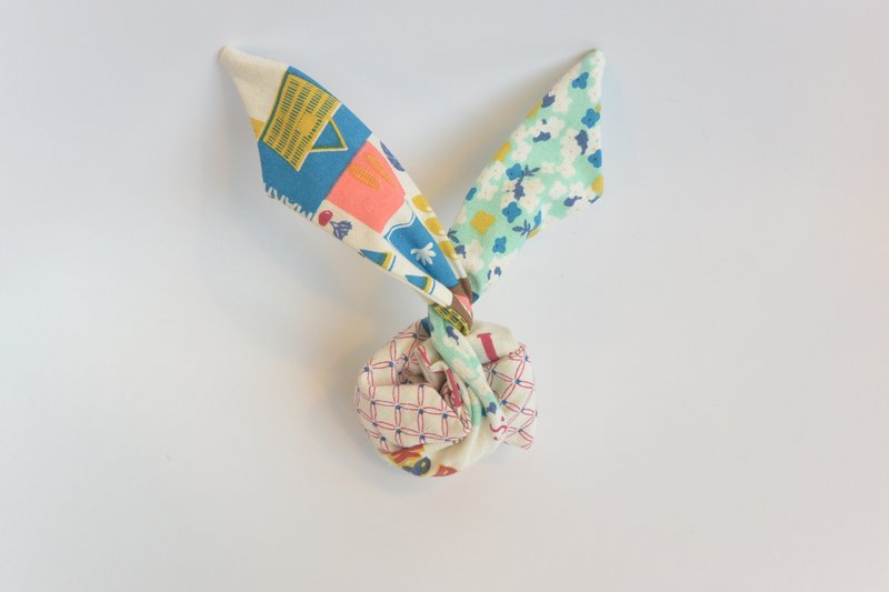 发带 - 小白花 - 发饰 - 其他材质 蓝色