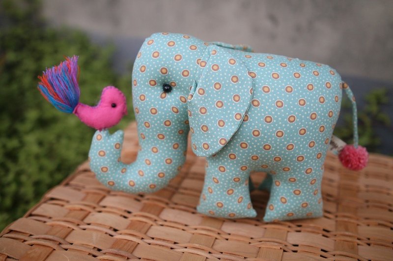 大象与小鸟布饰 - 摆饰 - 其他材质 