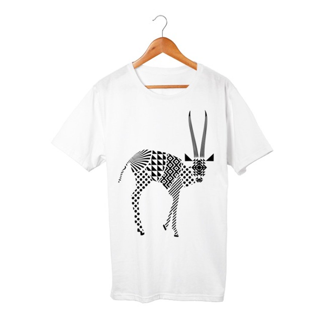 インパラ T-shirt - 中性连帽卫衣/T 恤 - 棉 
