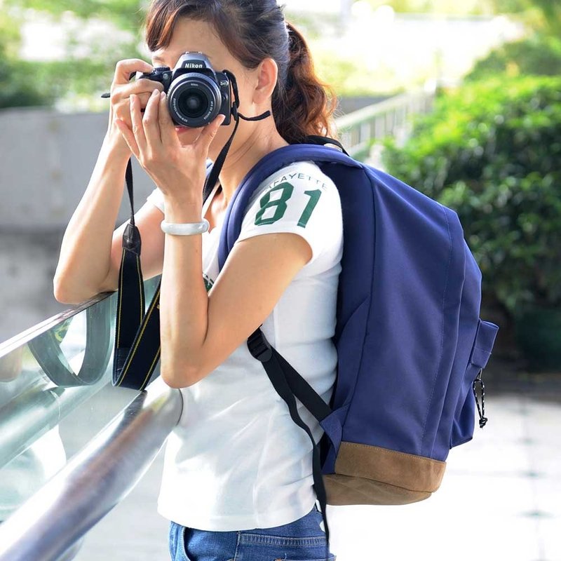 防水背包 书包 上学 上班 旅行包 夏日优惠 买一送一 - 后背包/双肩包 - 防水材质 红色