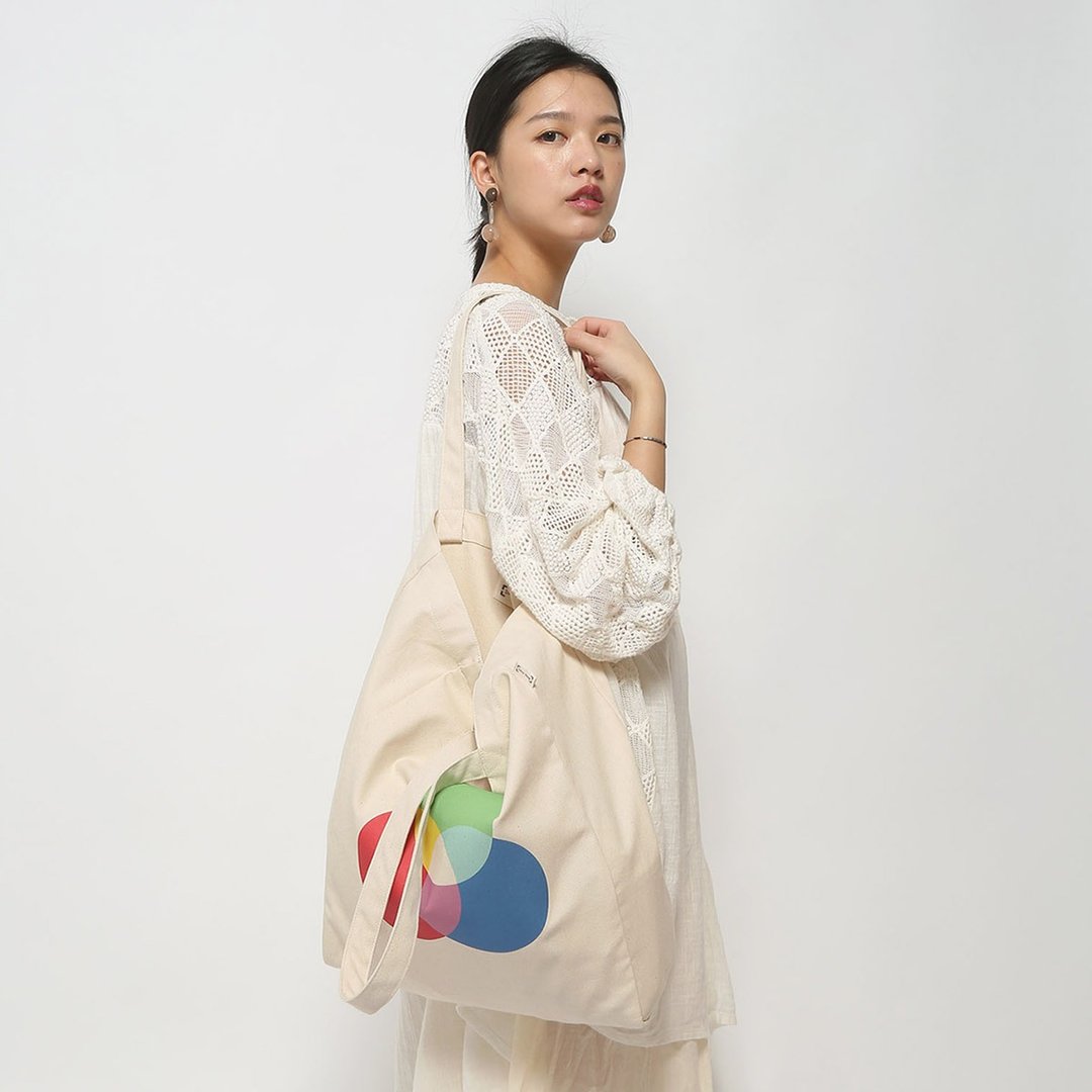 帆布袋 托特包 环保 可买空白 - RGB - 侧背包/斜挎包 - 棉 多色
