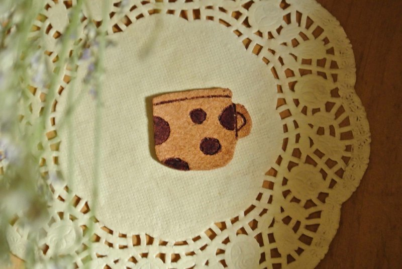 【 T - C 】 复古 皮革 别针 胸针 - 胸针 - 其他材质 