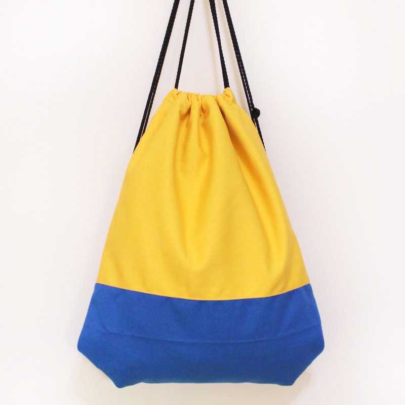 定制化帆布束口袋  / 18 种布料可搭配 / - 束口袋双肩包 - 其他材质 多色