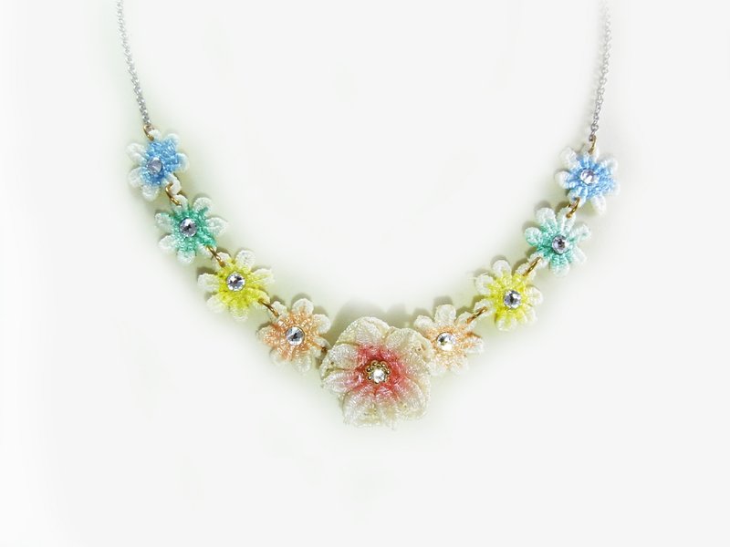 彩色童话 水蕾丝项链 - 项链 - 其他材质 