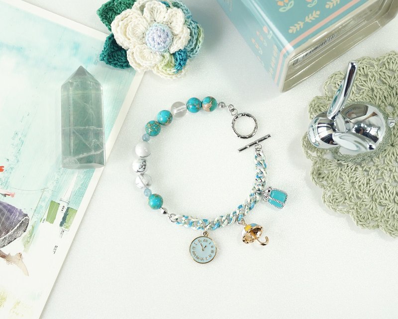 In the Rain 生命的意义之温和色调手链 - 手链/手环 - 宝石 