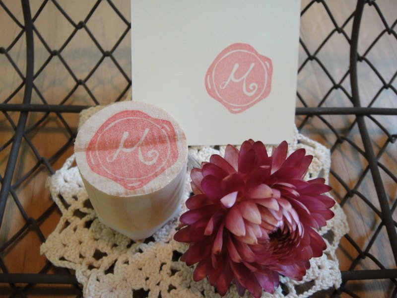 手作橡皮章-蜡封章(1号M) - 其他 - 其他材质 红色