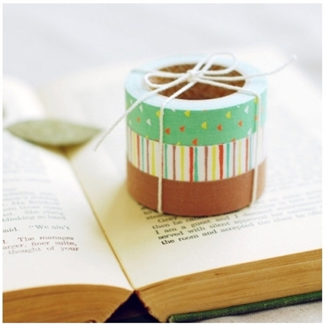 Dailylike fabric tape 北欧风布胶带(三入) 13-Childhood,E2D97846 - 纸胶带 - 其他材质 多色