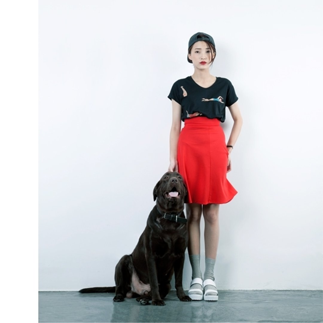 YIZISTORE 夏日印花短袖 T恤 - 女装 T 恤 - 其他材质 