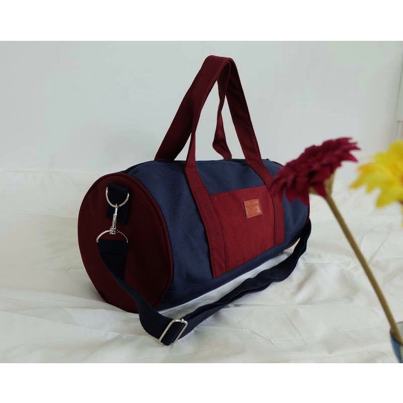 blue and red duffle - 行李箱/行李箱保护套 - 其他材质 蓝色