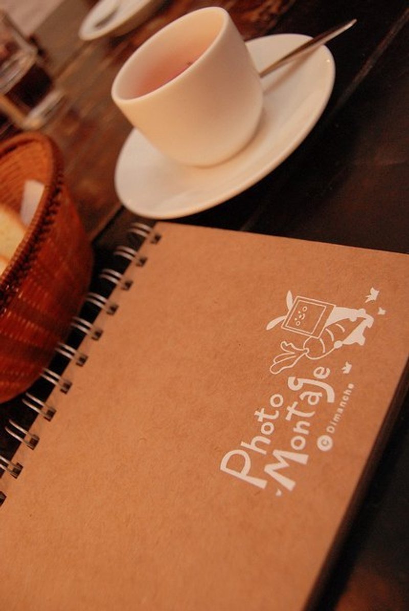 mini album 拍立得相本-rabbit - 相簿/相册 - 纸 卡其色