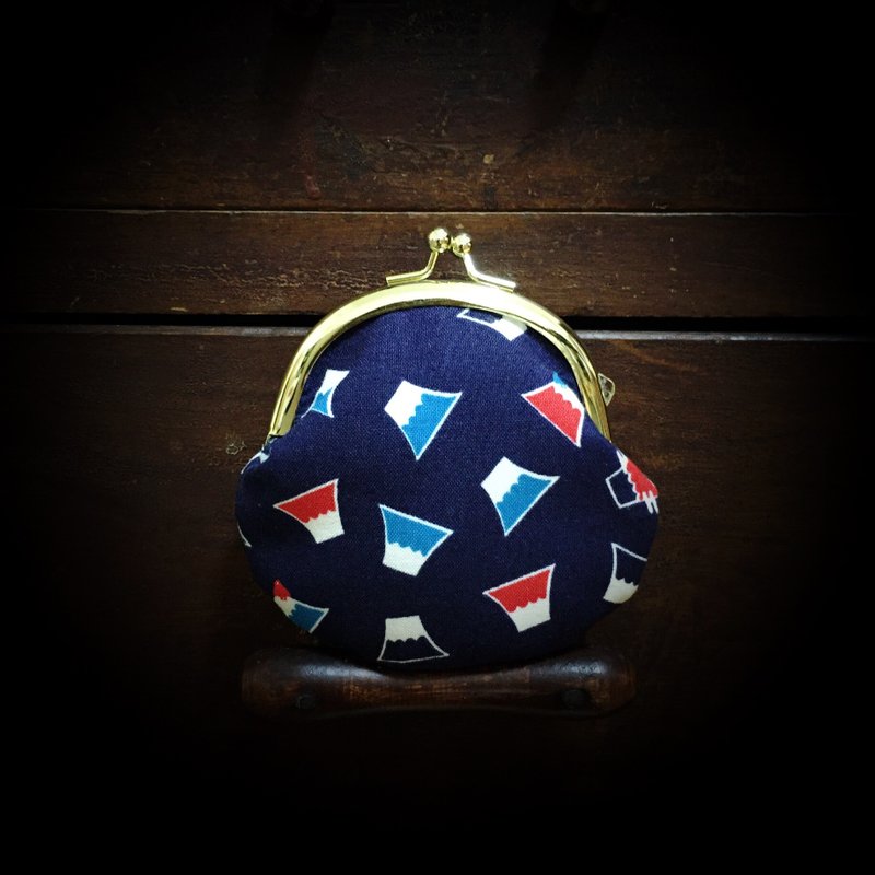 日本富士山小口金包 - 零钱包 - 其他材质 蓝色