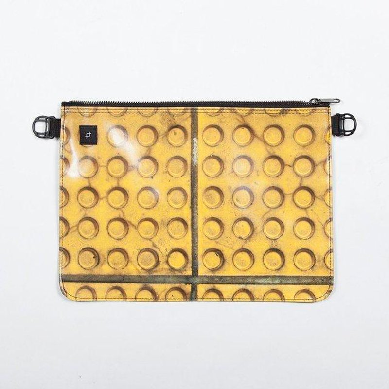 【lightweight! 140 g】 Braille block shoulder bag - 手提包/手提袋 - 其他材质 