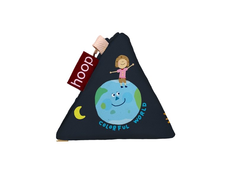 立体三角包【小宇宙小幸福 -MB卡乐否】 - 零钱包 - 其他材质 白色