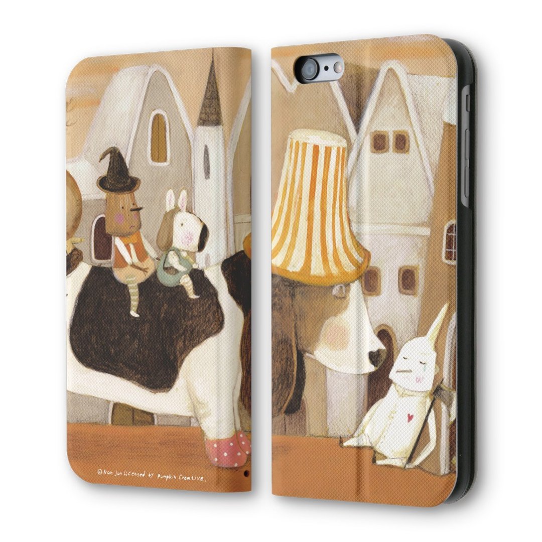 AppleWork iPhone 6/6S 翻盖式皮套：结局之一 PSIB6S-023 - 手机壳/手机套 - 真皮 卡其色