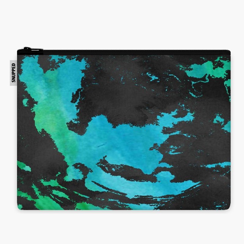 SpaceSuit 文件手拿包 - Teal Slick - 手拿包 - 防水材质 