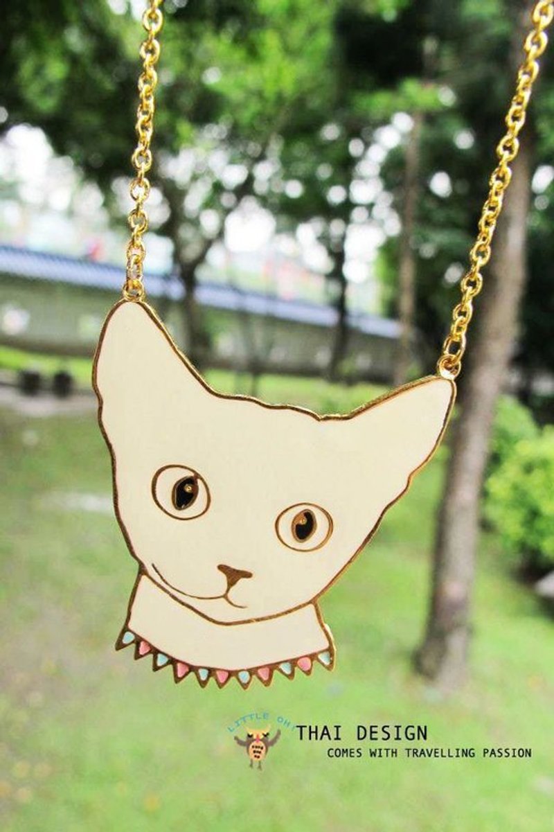 猫咪儿  设计长炼 - 项链 - 其他金属 