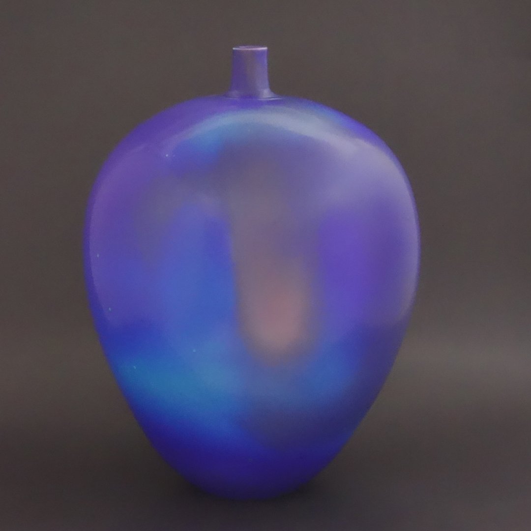 【辛可窯】極光乍現 花瓶 高41cm 劉峰雄 作 單一作品 - 摆饰 - 其他材质 多色