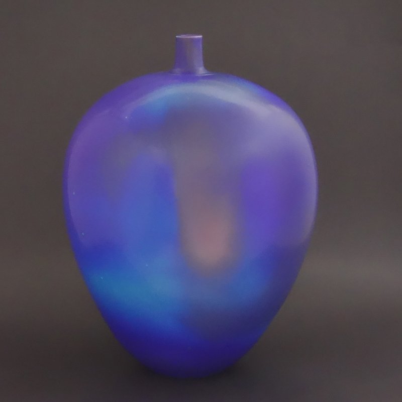 【辛可窯】極光乍現 花瓶 高41cm 劉峰雄 作 單一作品 - 摆饰 - 其他材质 多色