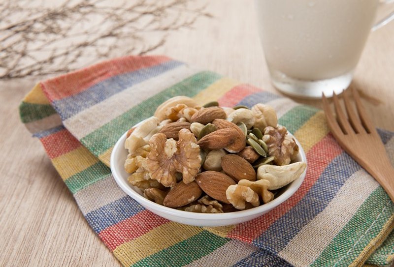 答波恩低温烘焙综合坚果干  罐装 - 水果干 - 新鲜食材 橘色