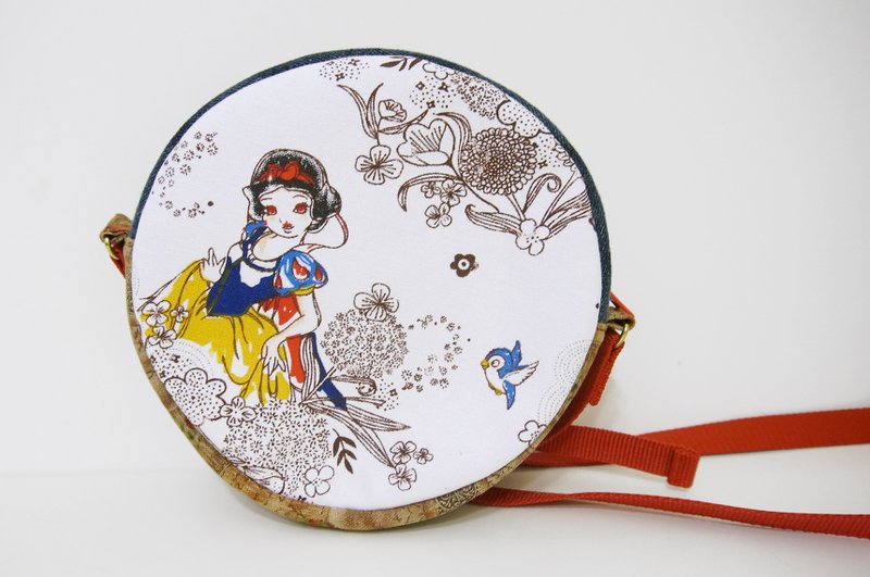 小巧圆圆包- 白雪公主款 - 侧背包/斜挎包 - 其他材质 白色