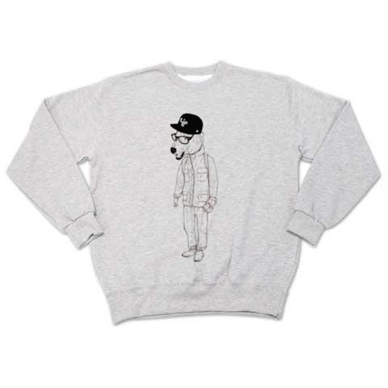 polar bear UOG (sweat ash) - 男装上衣/T 恤 - 其他材质 