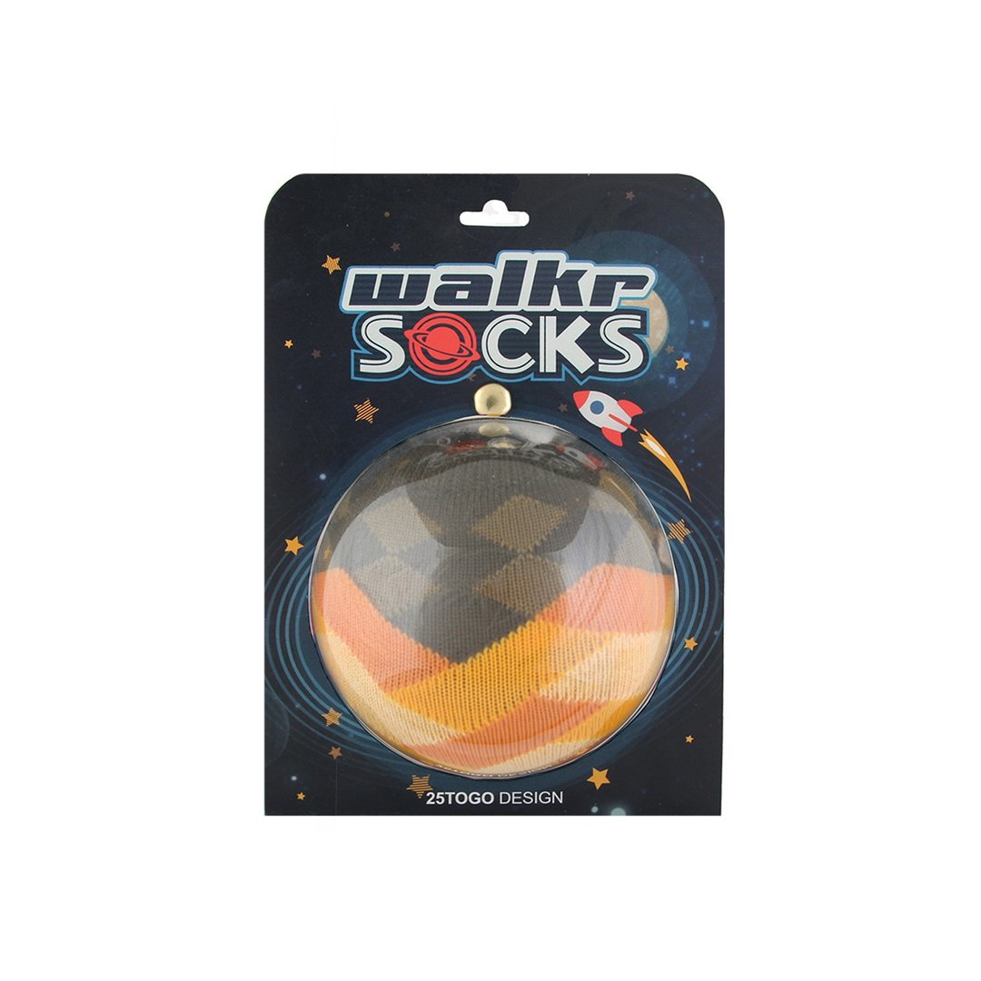 WALKR SOCKS_Sunset Savanna 日落草原 - 袜子 - 其他材质 橘色