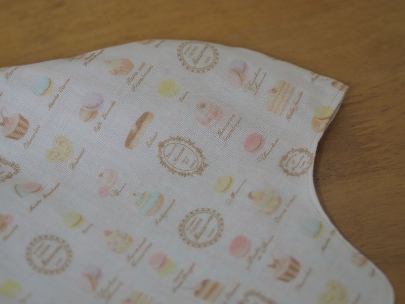 法式焦糖小甜点．婴儿帽 - 围嘴/口水巾 - 其他材质 金色